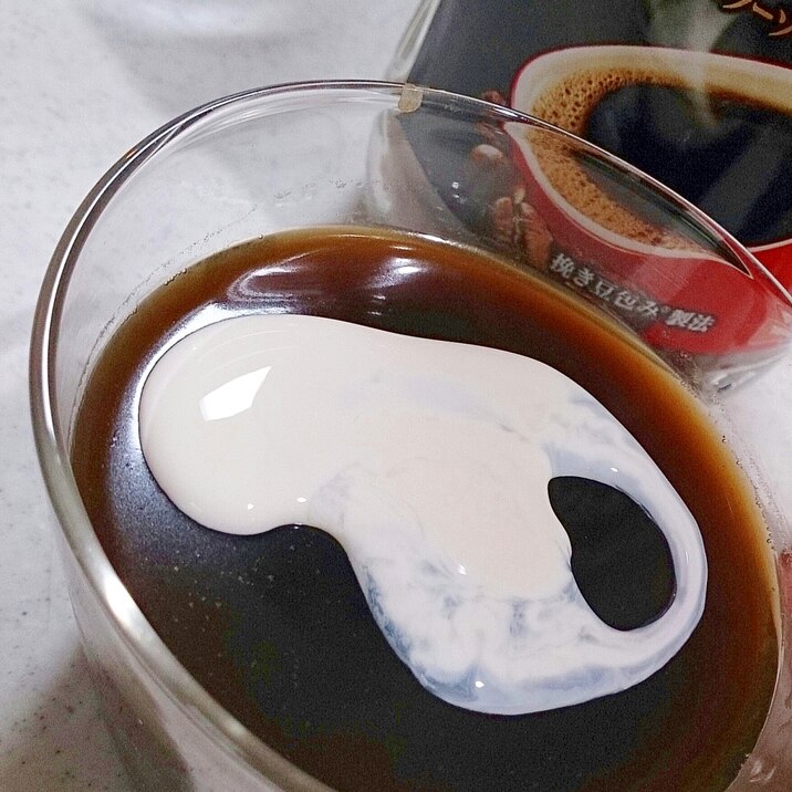 チョコ入り簡単インスタントコーヒーゼリー